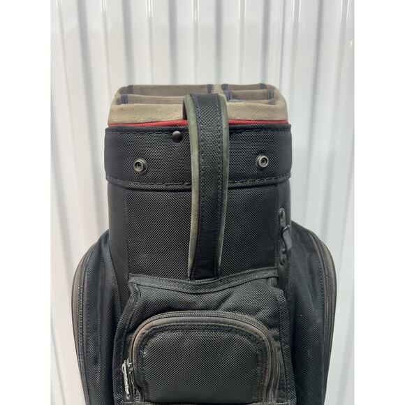 TUMI RARE GEN 4 Ballistic Nylon Golf Bag Black Deluxe 22186D4 VERY GOOD - Picture 5 of 10